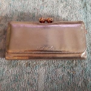 Rose gold wallet